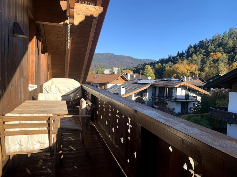 Garmisch Lux Apartment Mit Sauna ภายนอก รูปภาพ