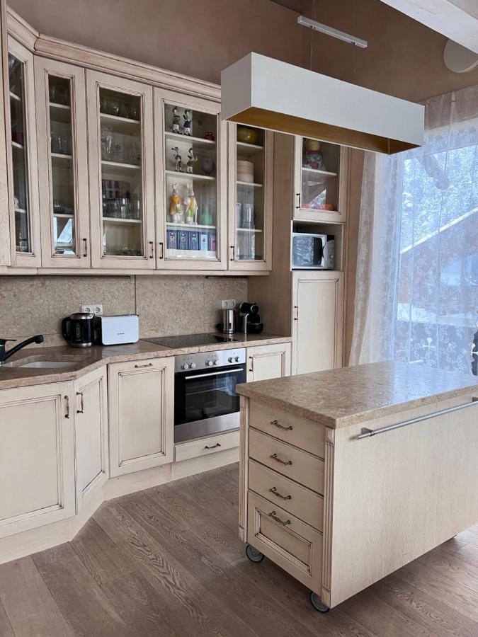 Garmisch Lux Apartment Mit Sauna ภายนอก รูปภาพ